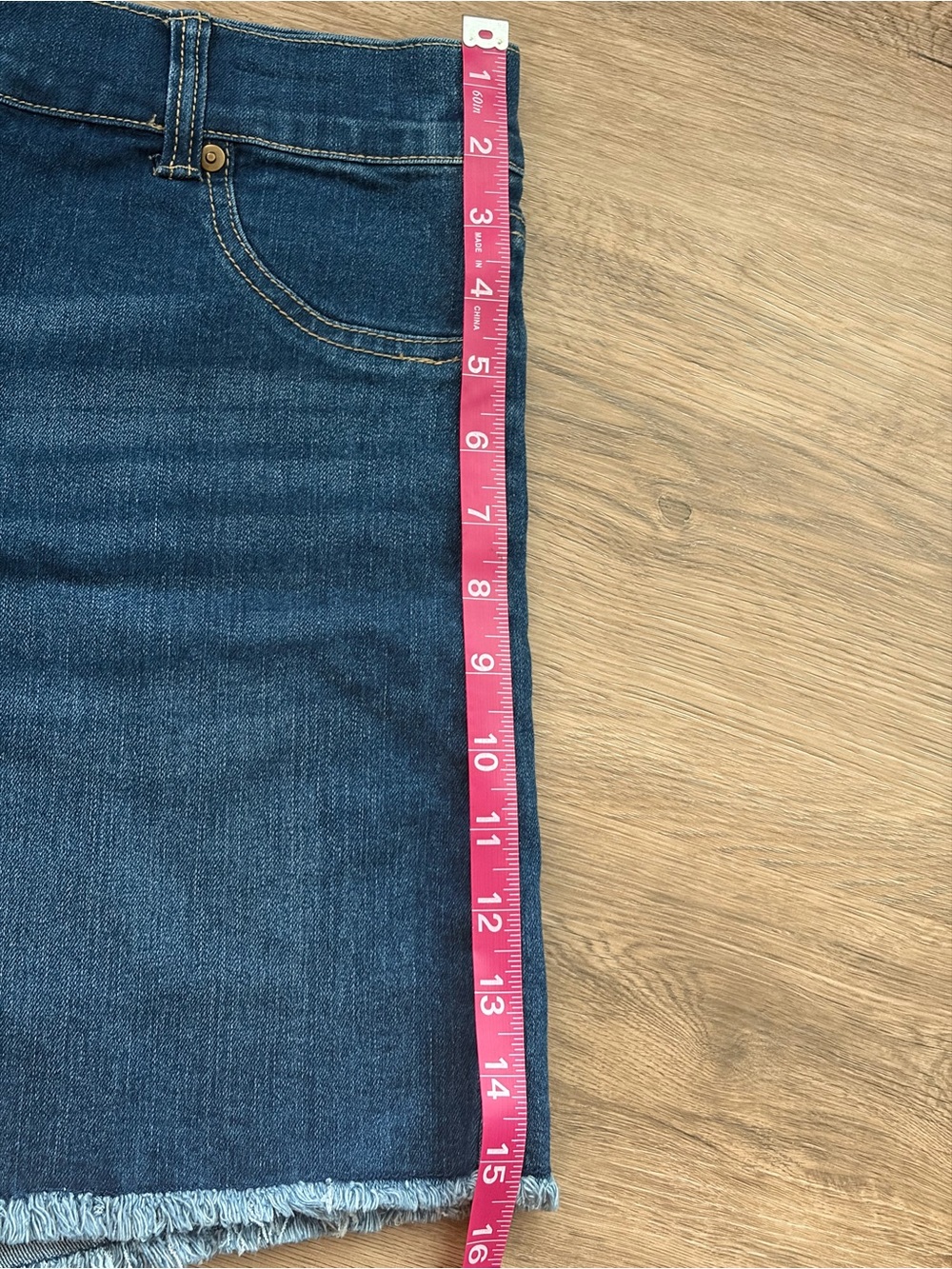 Just Be High-Rise Medium Wash 5” Denim Shorts - Picture 5 of 6